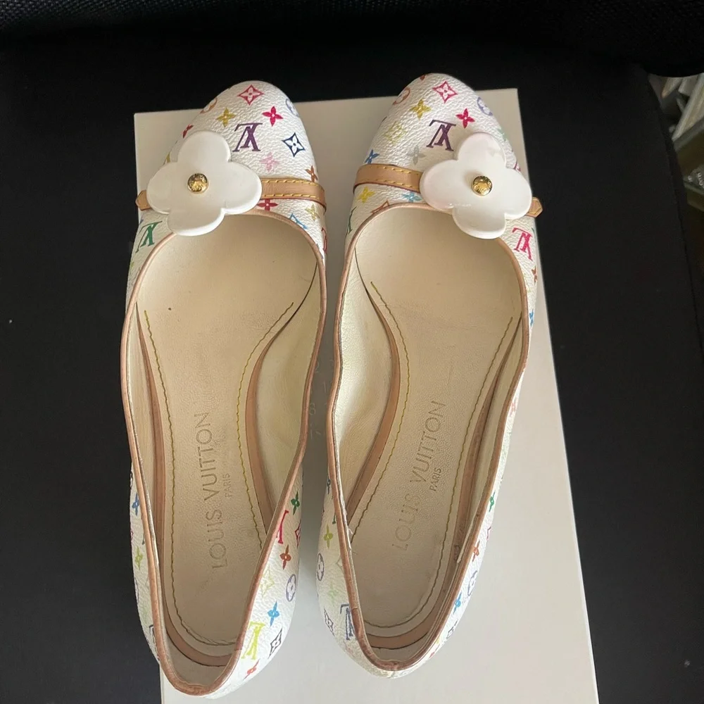 Vintage Louis Vuitton Ballet Flats - Picture 2 of 4